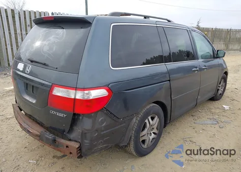 2005 Honda Odyssey Ex from USA, damaged, VIN 5FNRL38415B006311